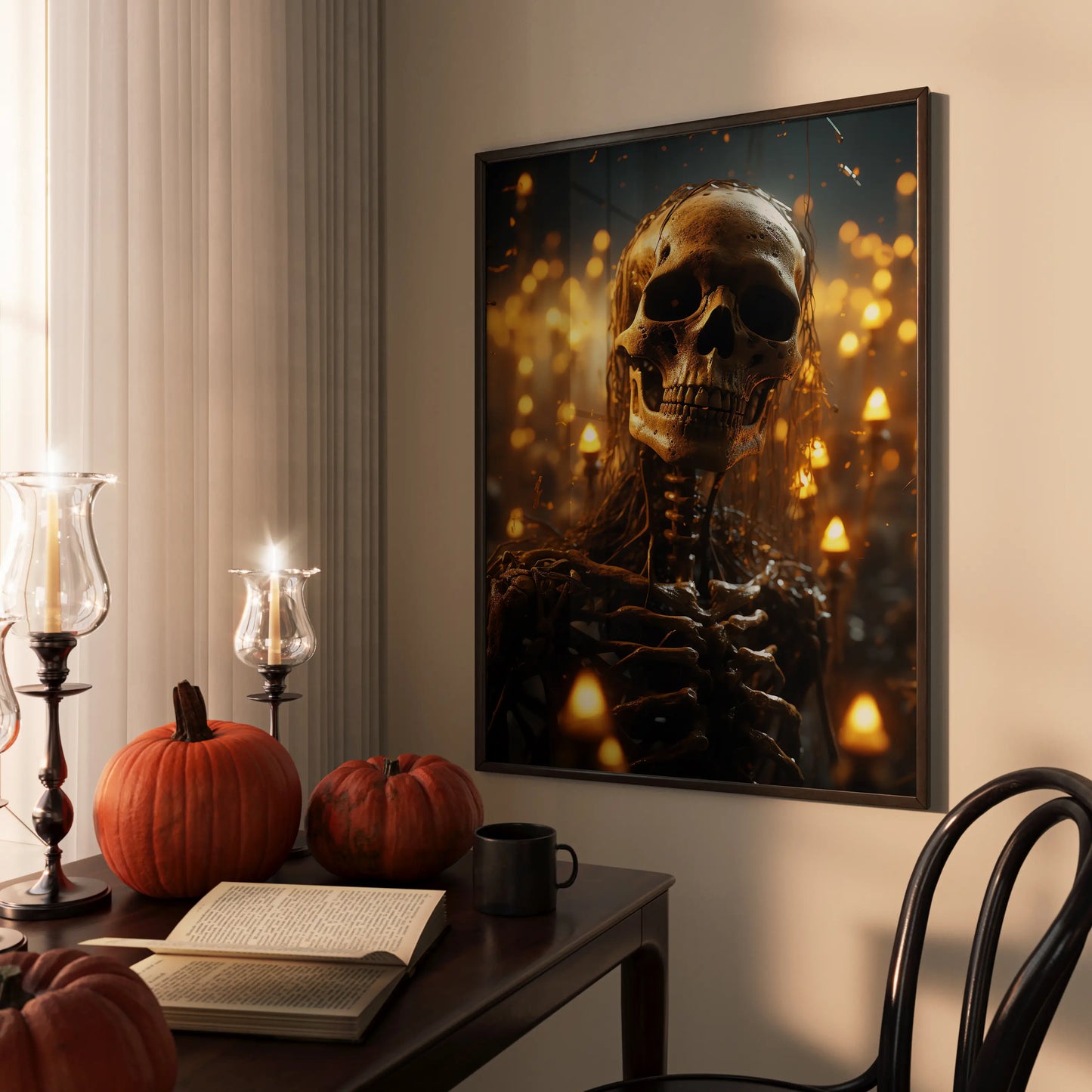 Skeletes No 3 - Halloween - Poster