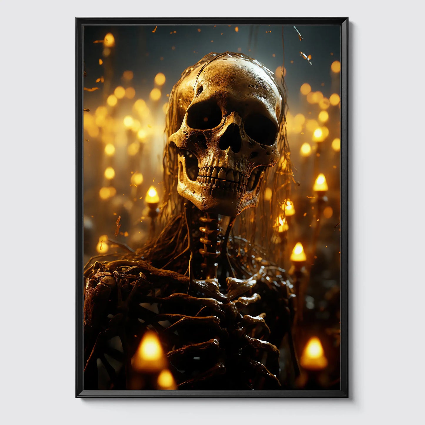 Skeletes No 3 - Halloween - Poster