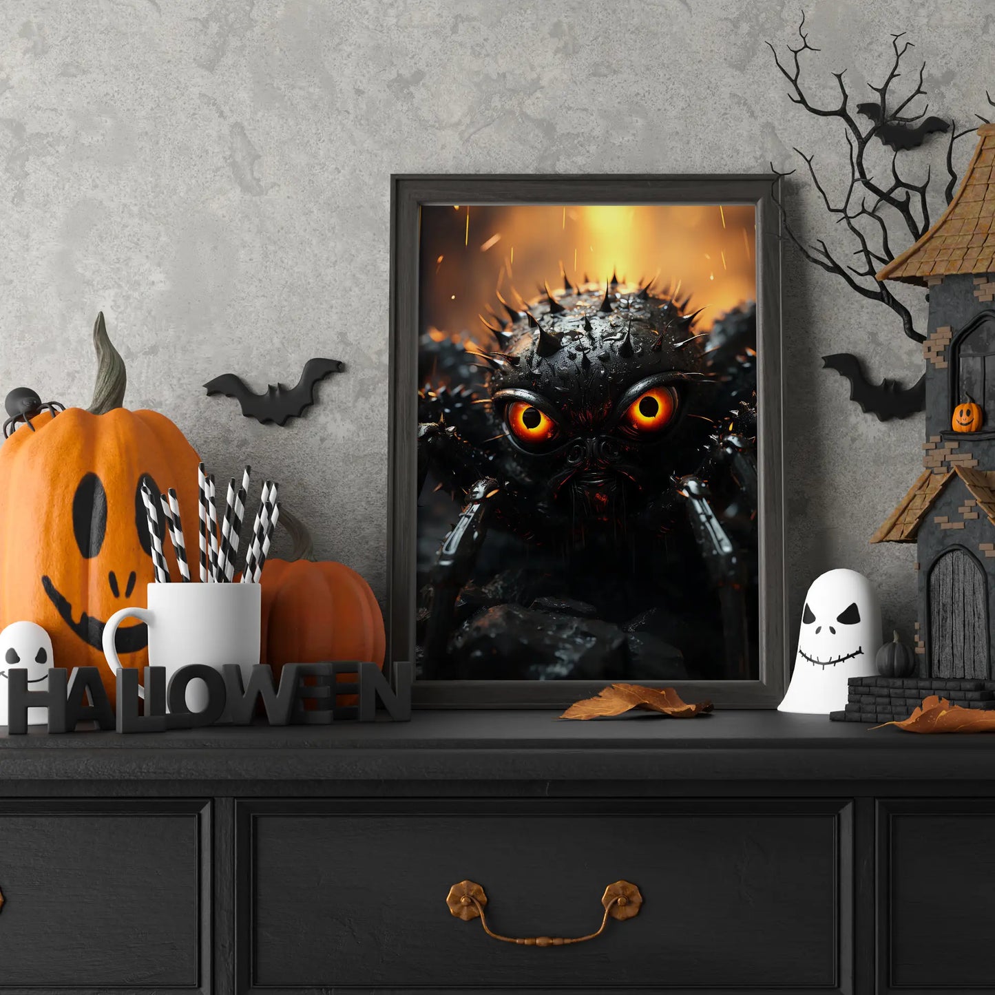 Spinne No 13 - Halloween - Poster