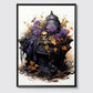 Trick or Treat No 11 - Halloween - Watercolor - Poster