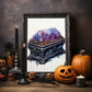 Trick or Treat No 14 - Halloween - Watercolor - Poster