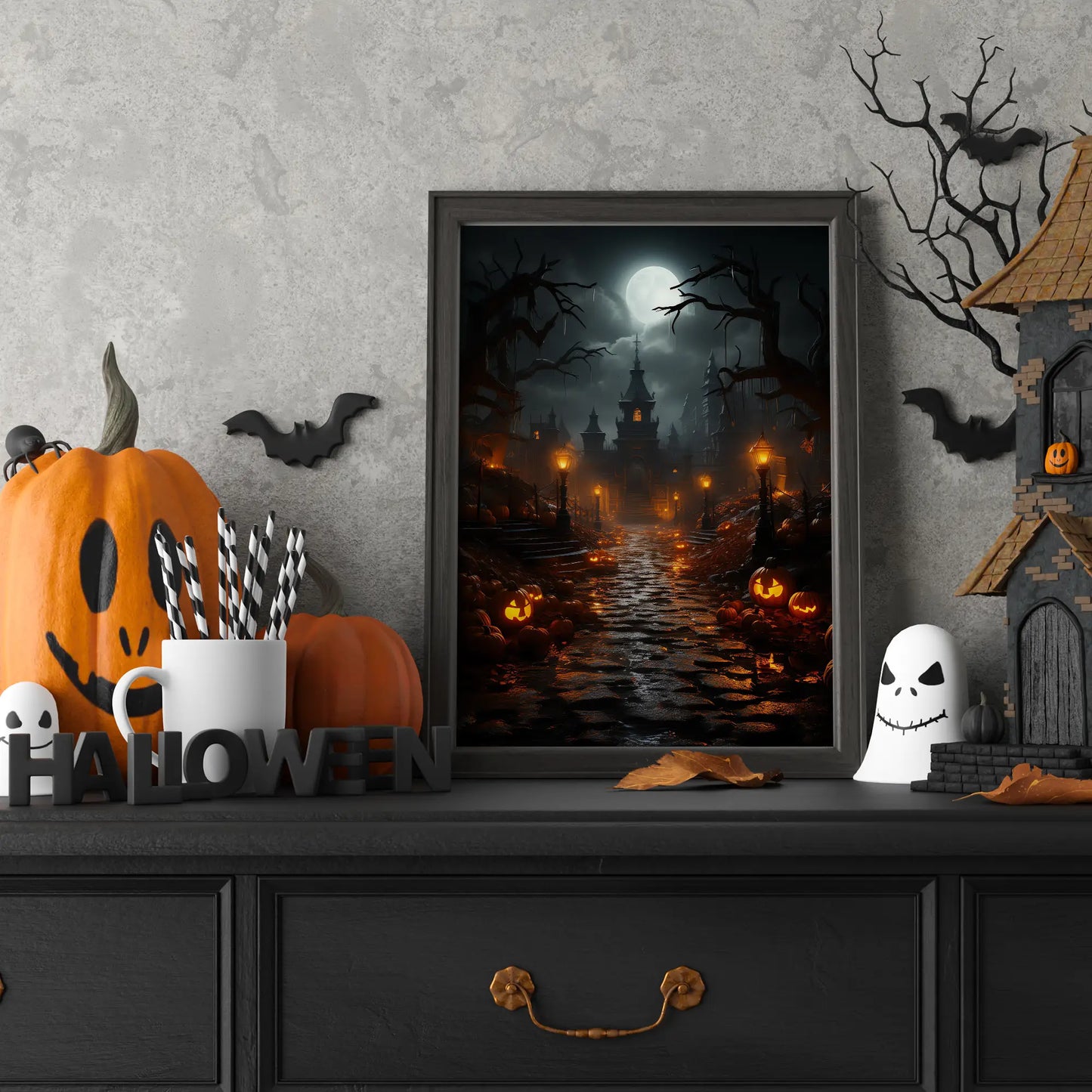 Trick or Treat No 4 - Halloween poster