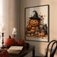 Trick or Treat No 6 - Halloween - Watercolor - Poster