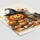 Trick or Treat No 6 - Halloween - Watercolor - Poster