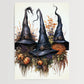 Süßes oder saures No 7 - Halloween - Wasserfarben - Poster