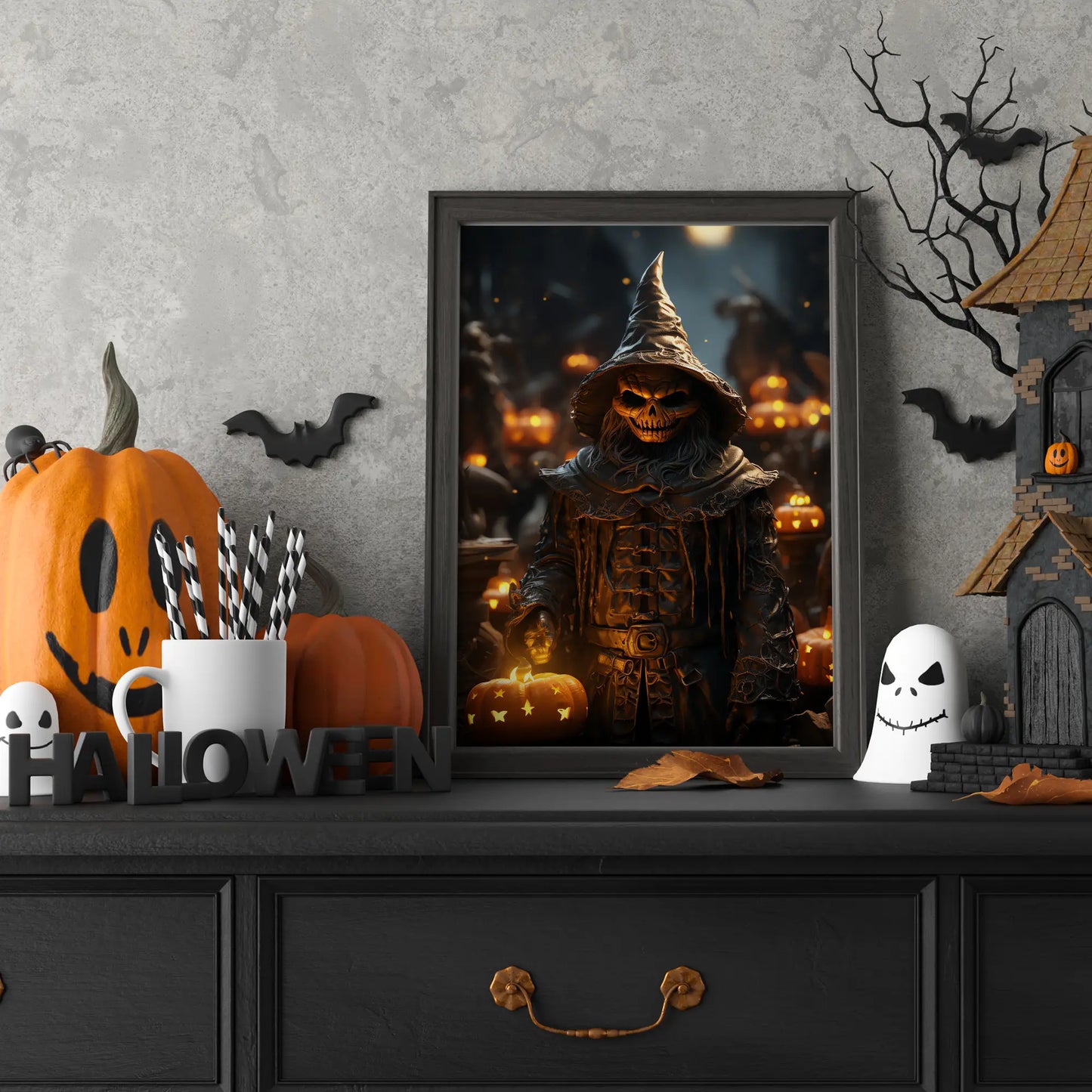 Trick or Treat No 8 - Halloween poster