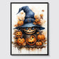 Trick or Treat No 8 - Halloween - Watercolor - Poster