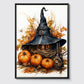 Trick or Treat No 9 - Halloween - Watercolor - Poster