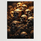 Skulls No 1 - Halloween poster