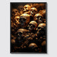 Skulls No 1 - Halloween poster