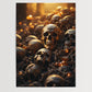 Skulls No 2 - Halloween poster