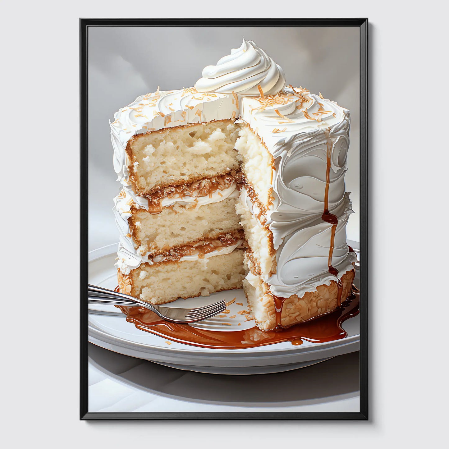 Vanilla Cake No 1 - Kitchen - Poster
