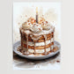 Vanilla Cake No 2 - Kitchen - Poster