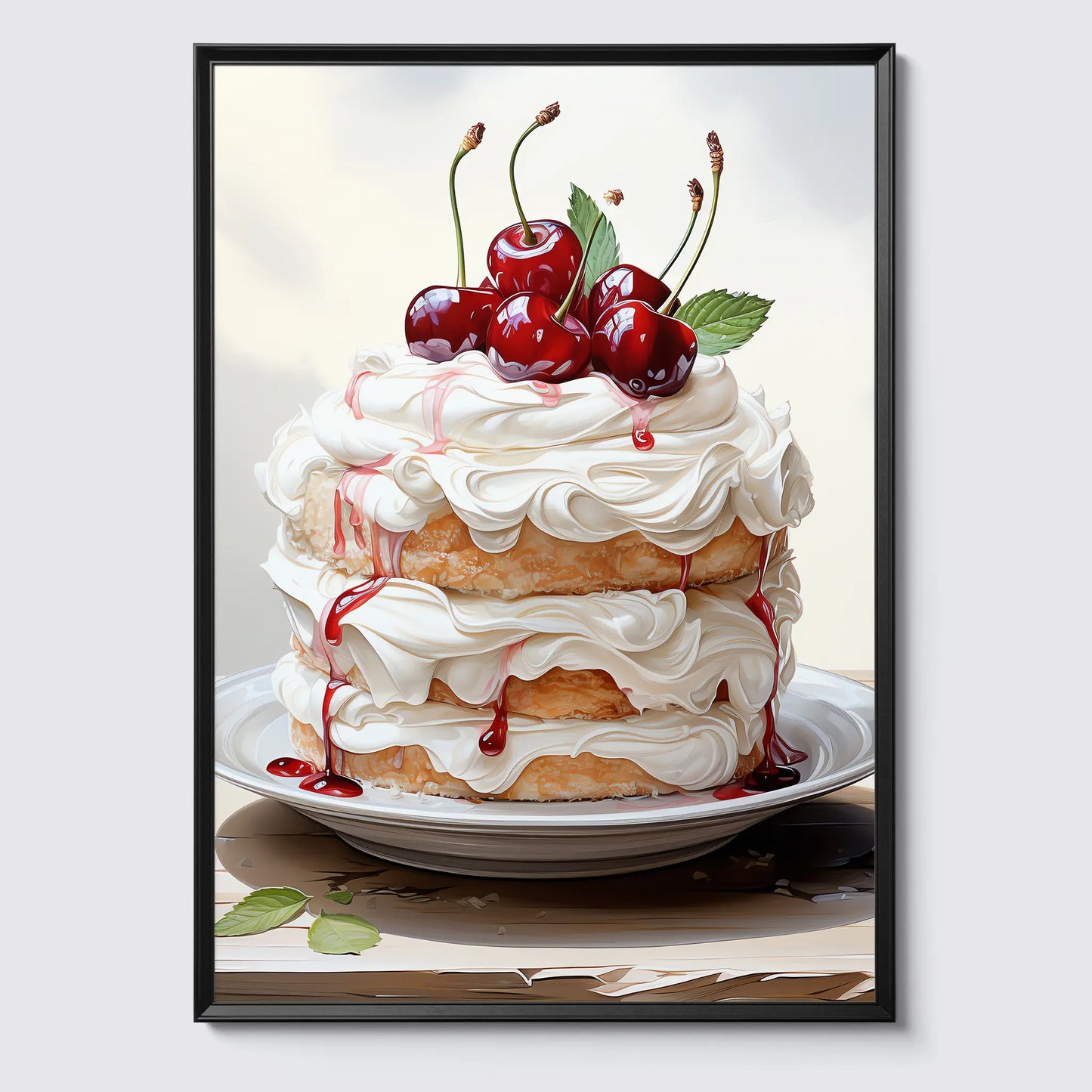 Vanilla Cake No 3 - Kitchen - Poster