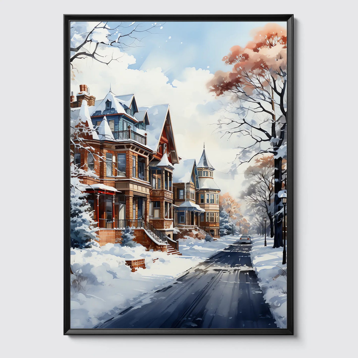 Christmas Home No 7 - Poster