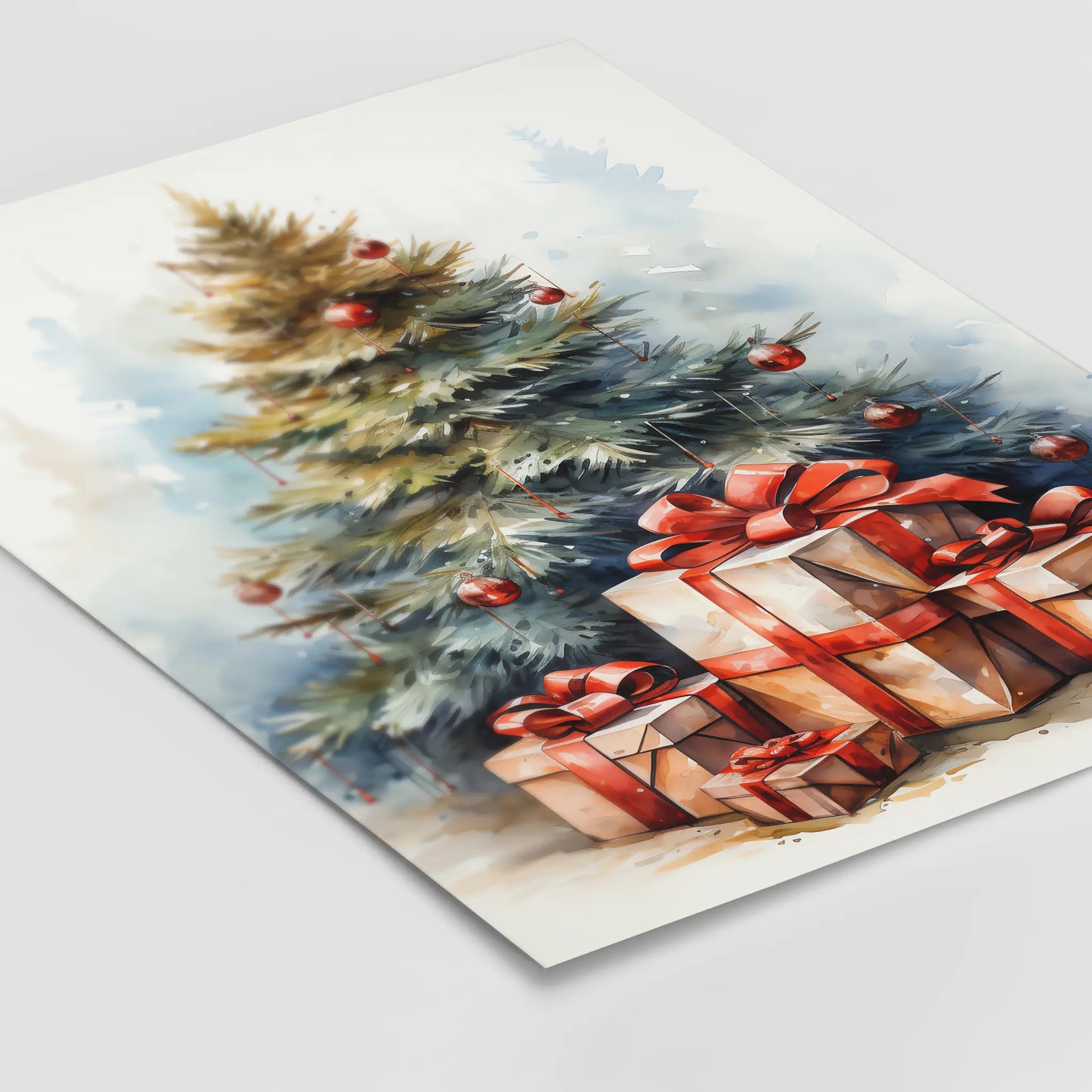 Christmas Tree Gifts No 4 - Christmas - Poster