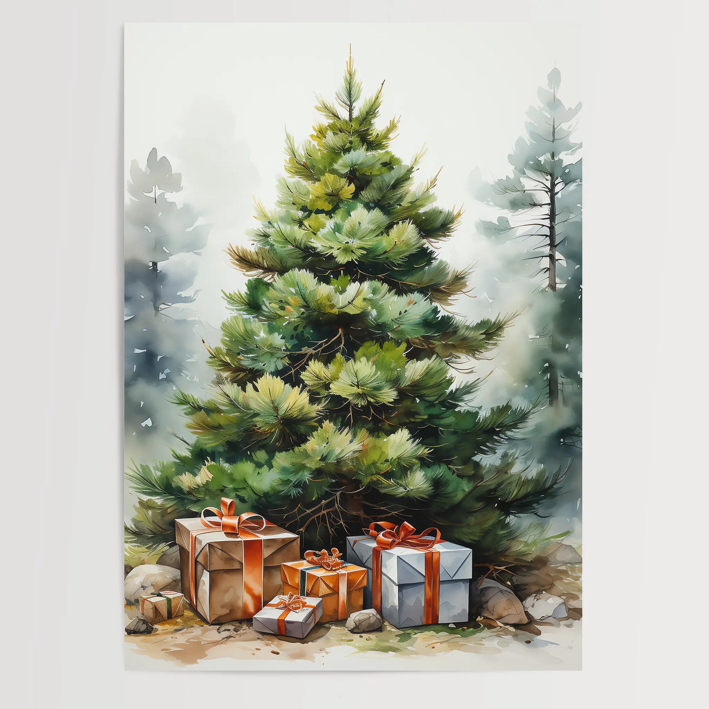 Christmas Tree No 1 - Christmas - Poster