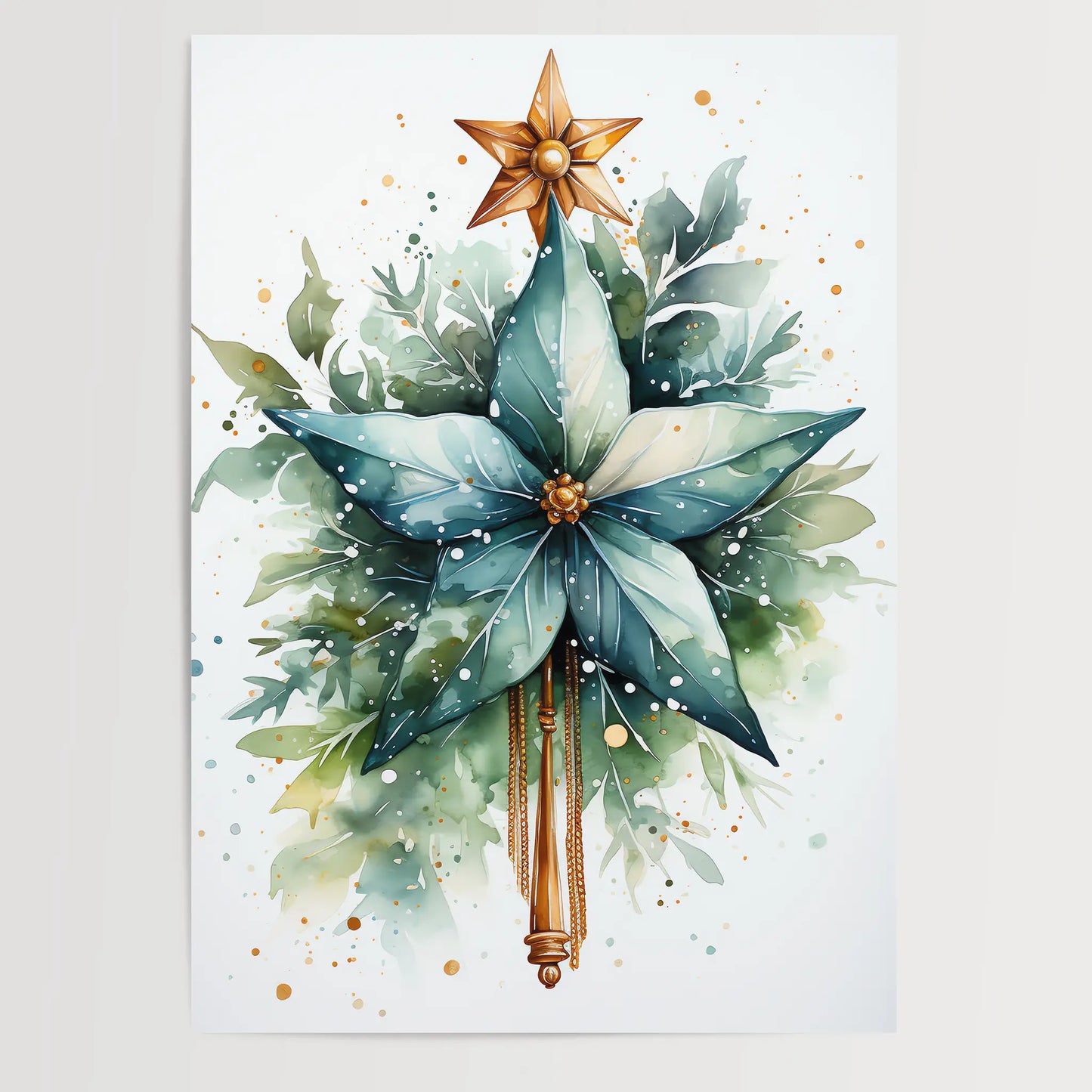 Weihnachtsbaum No 6 - Weihnachten - Poster