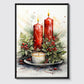 Weihnachtskerzen No 3 - Weihnachten - Kerzen - Poster