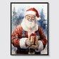 Weihnachtsmann No 8 - Weihnachten - Santa Claus - Poster