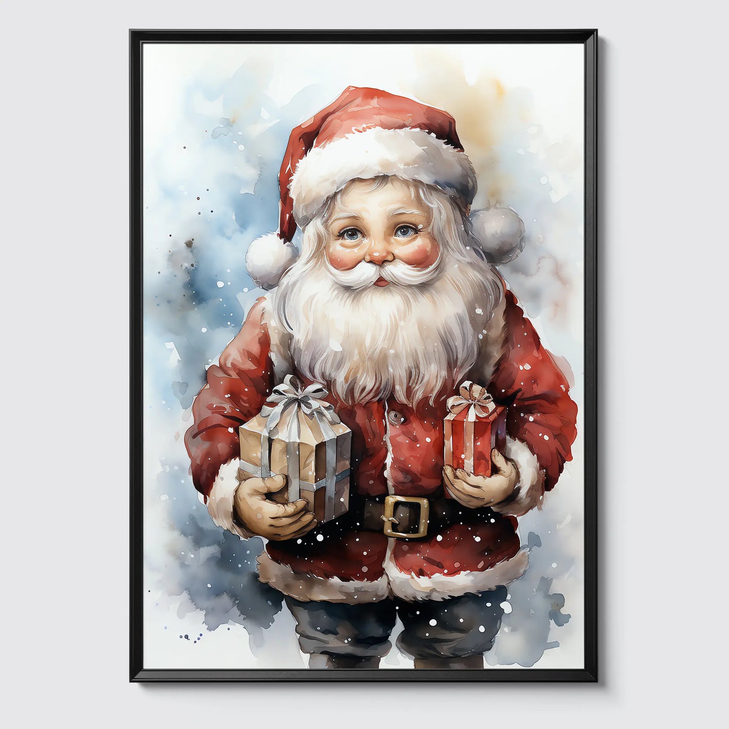 Weihnachtsmann No 9 - Weihnachten - Santa Claus - Poster