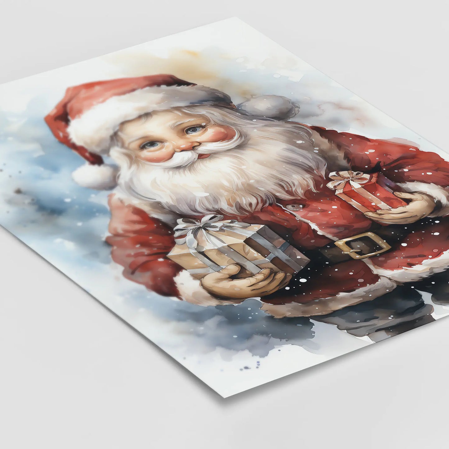 Weihnachtsmann No 9 - Weihnachten - Santa Claus - Poster